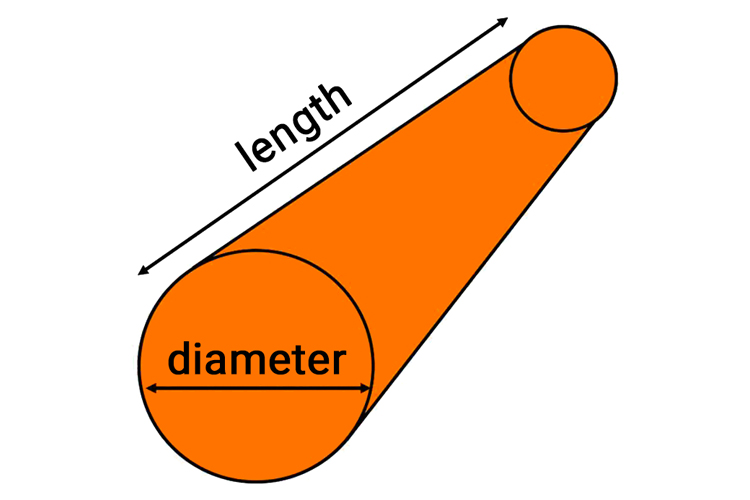 windsock diameter length